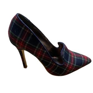 Plaid Stiletto Heels